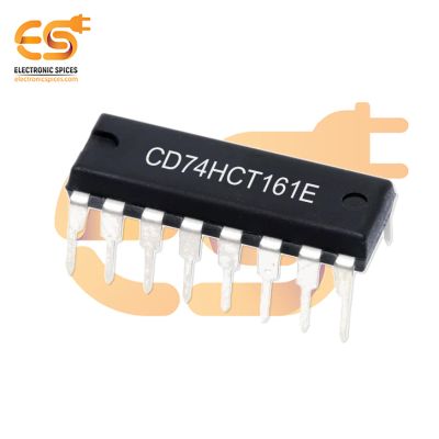 CD74HCT161E Counter IC Binary Counter 1-Element 4 Bit Negative Edge 16-PDIP